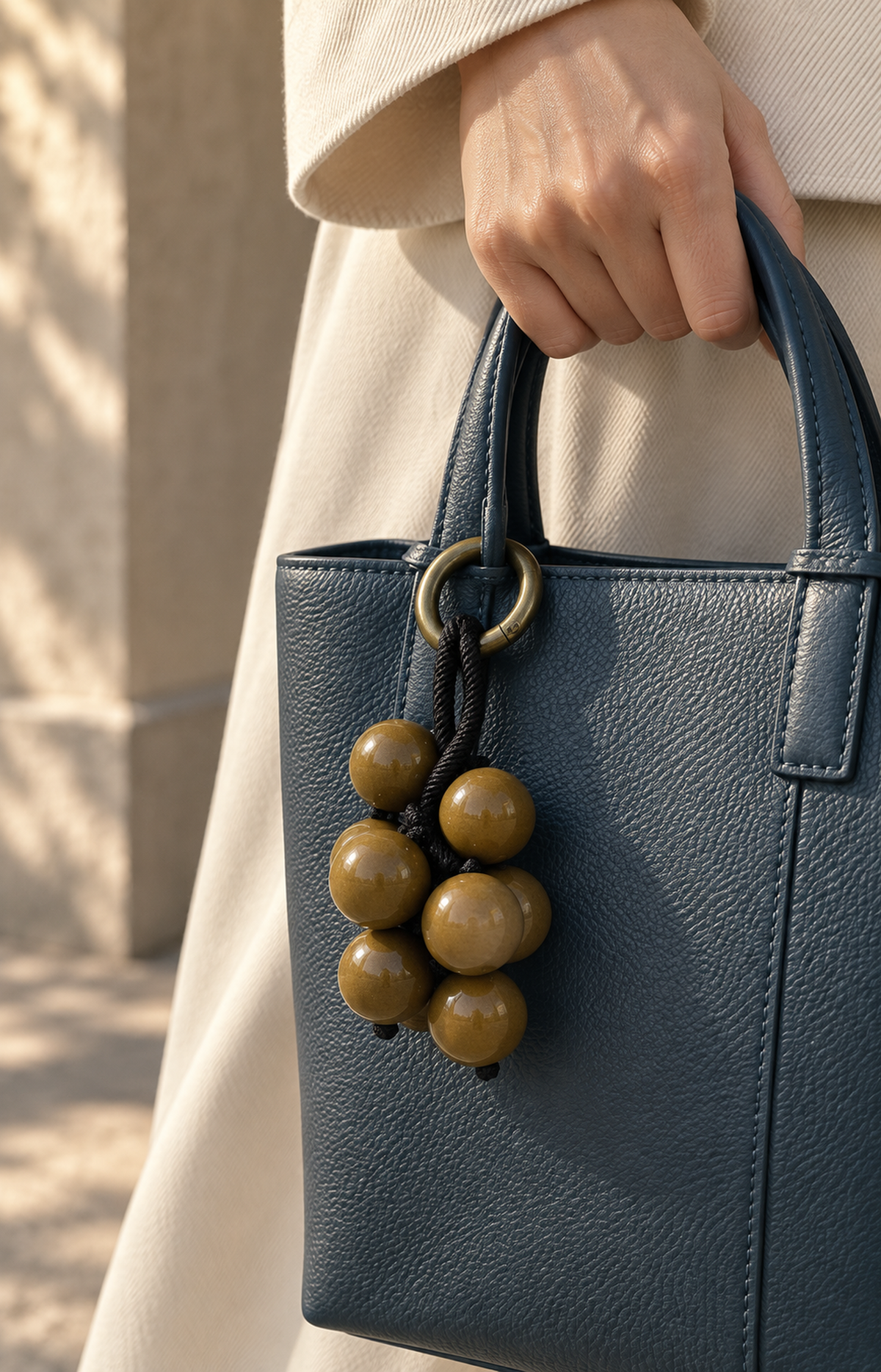 Abundant Season - Scented Bag Charm - in-use view