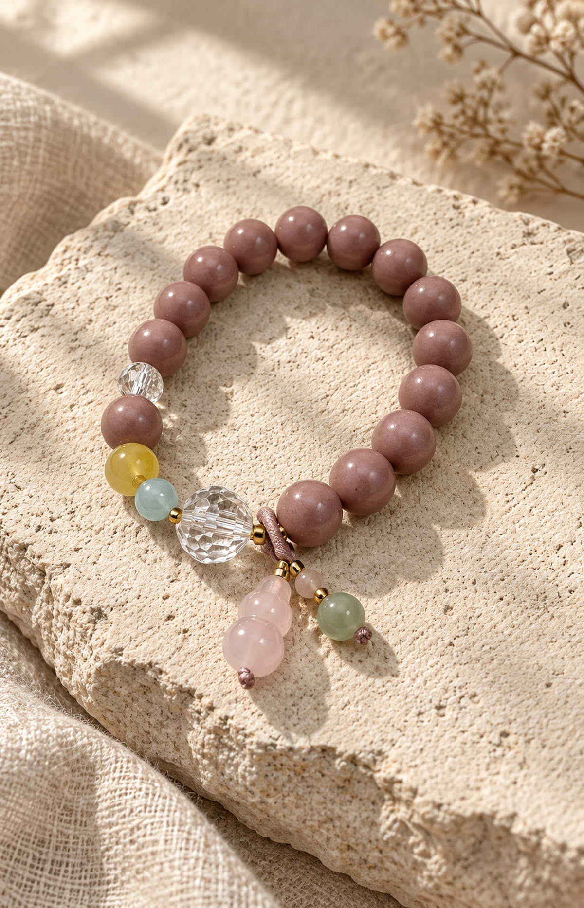 Blush Gourd - Scented Bracelet - product view