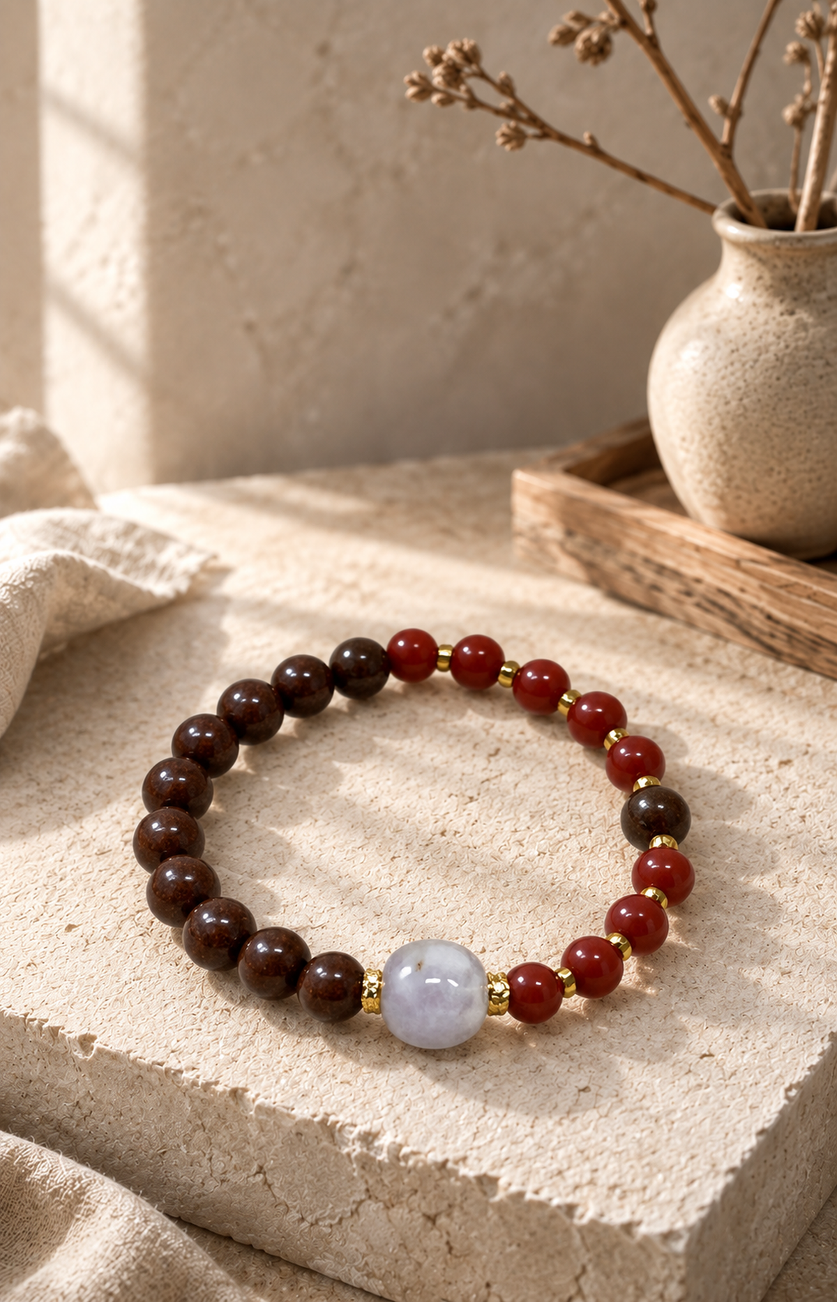Blush Stone - Scented Bracelet - product view