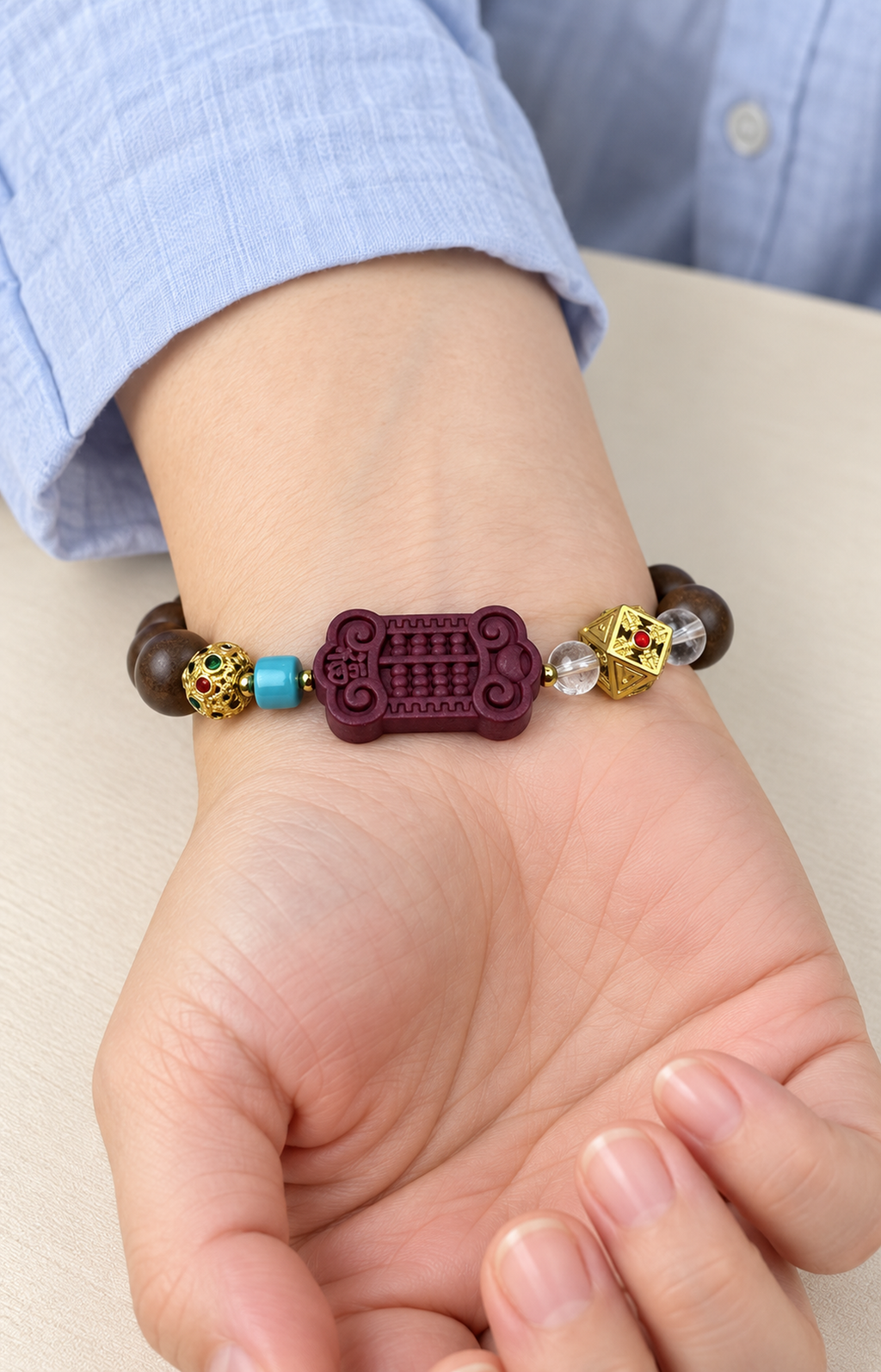 Collected Seasons - Scented Bracelet - worn view