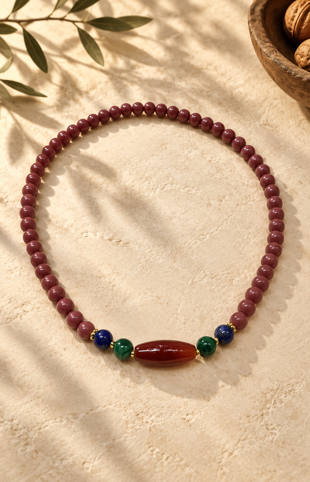 Copper Petals - Scented Bracelet - product view