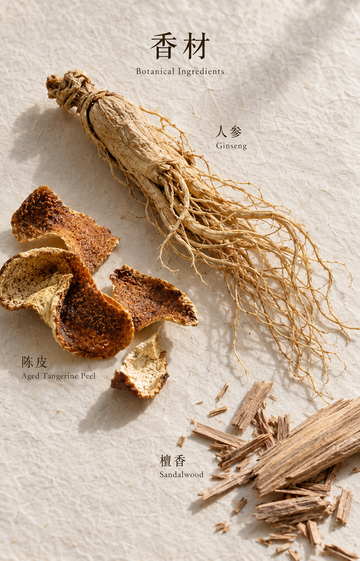 Country Almanac - Scented Bag Charm - botanical materials