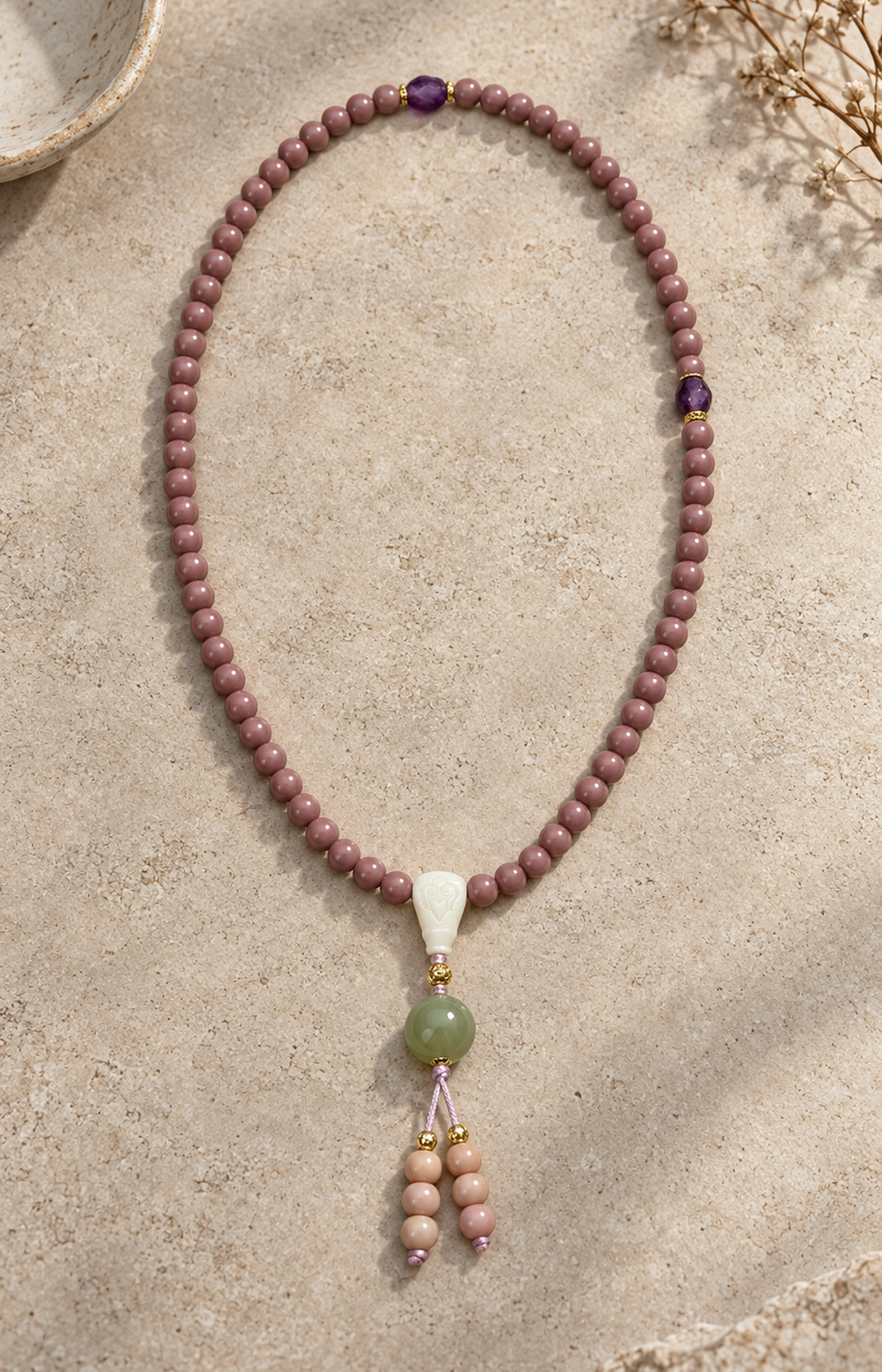 Delicate Pilgrimage - Scented Necklace - product view