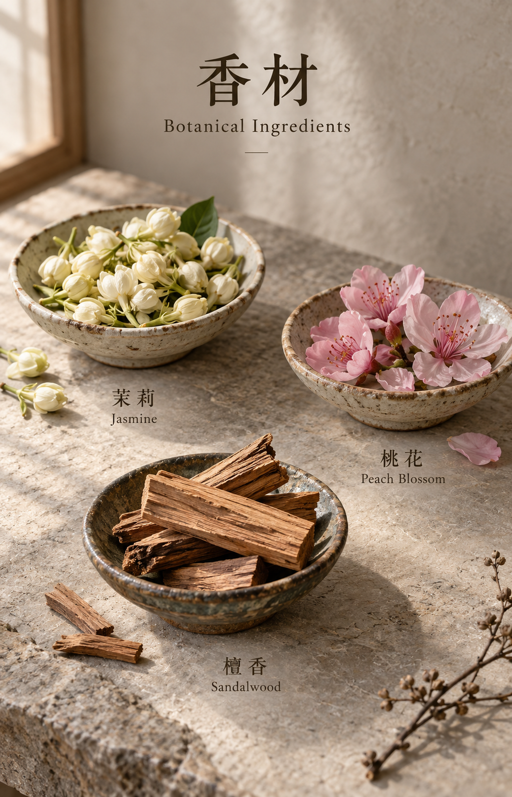Dreaming Awake - Scented Bracelet - botanical materials
