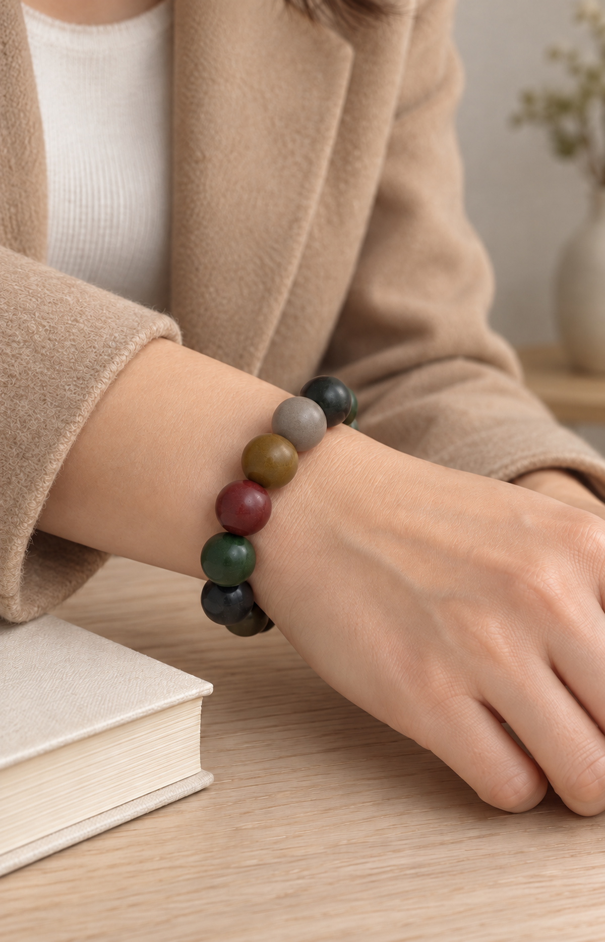 Elemental Kinship - Scented Bracelet - worn view