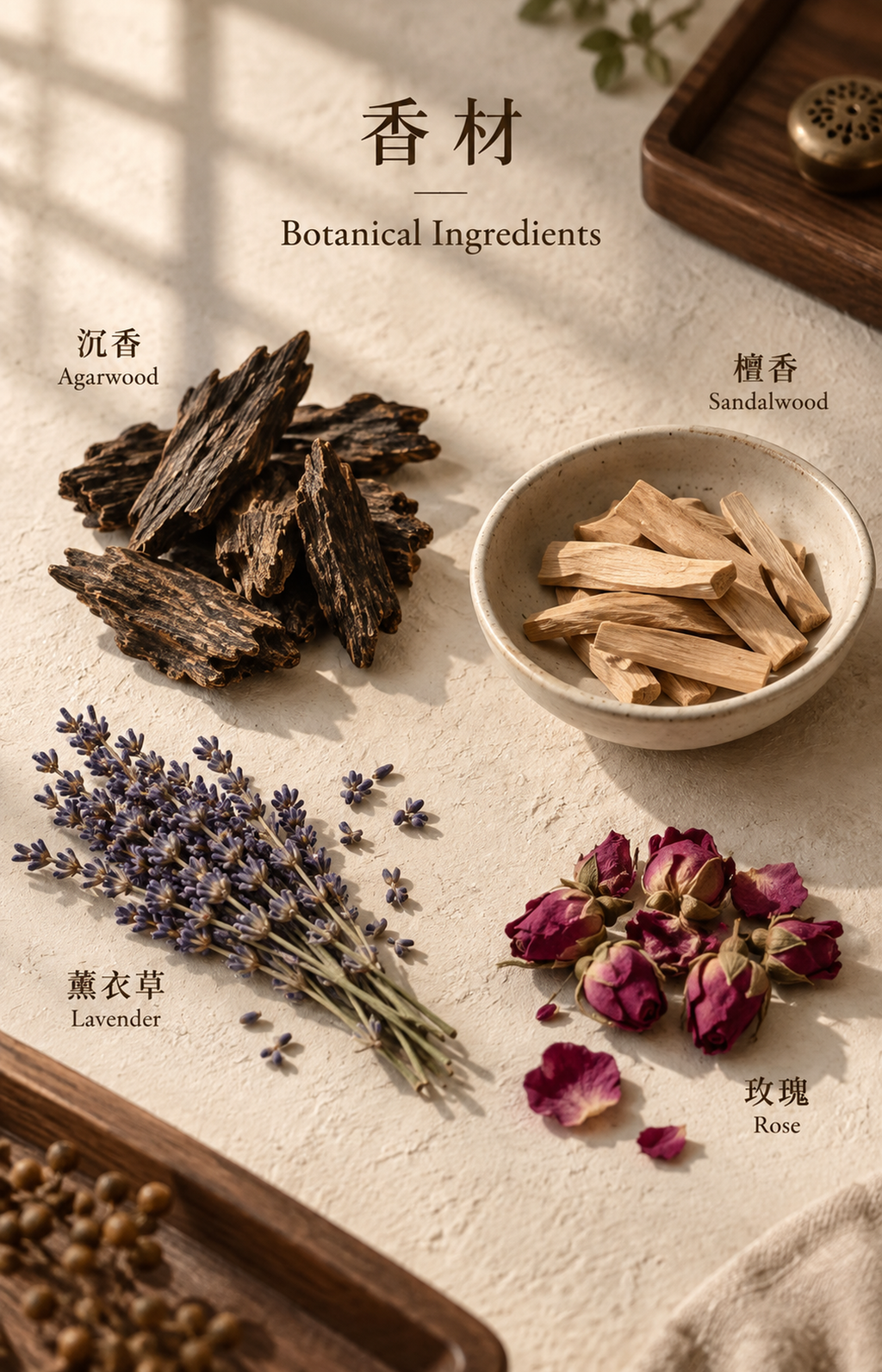 Forest Guardian - Scented Bracelet - botanical materials