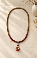Gardenia Ribbons - Scented Necklace - product view