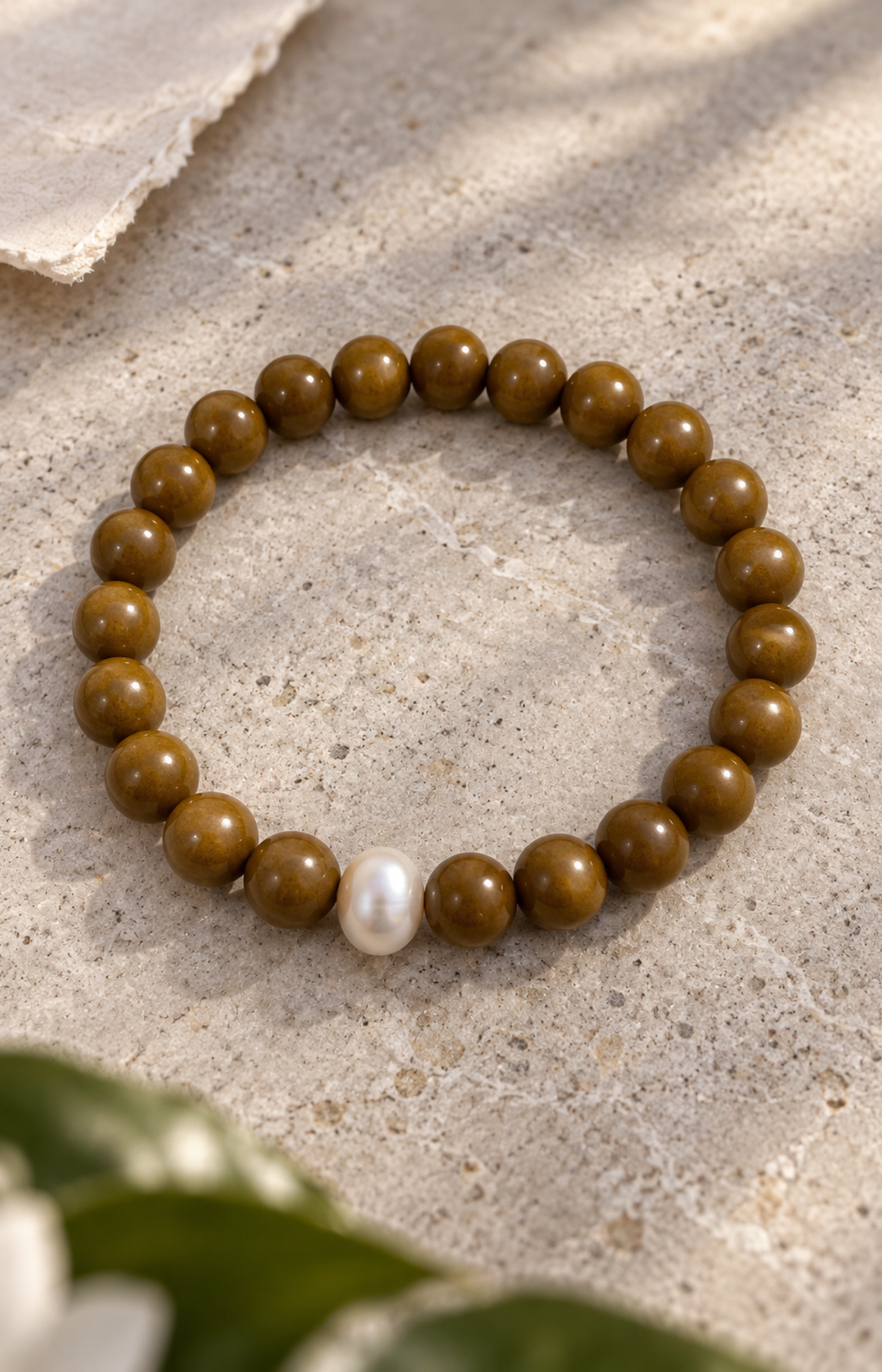 Gleaming Porcelain - Scented Bracelet - product view