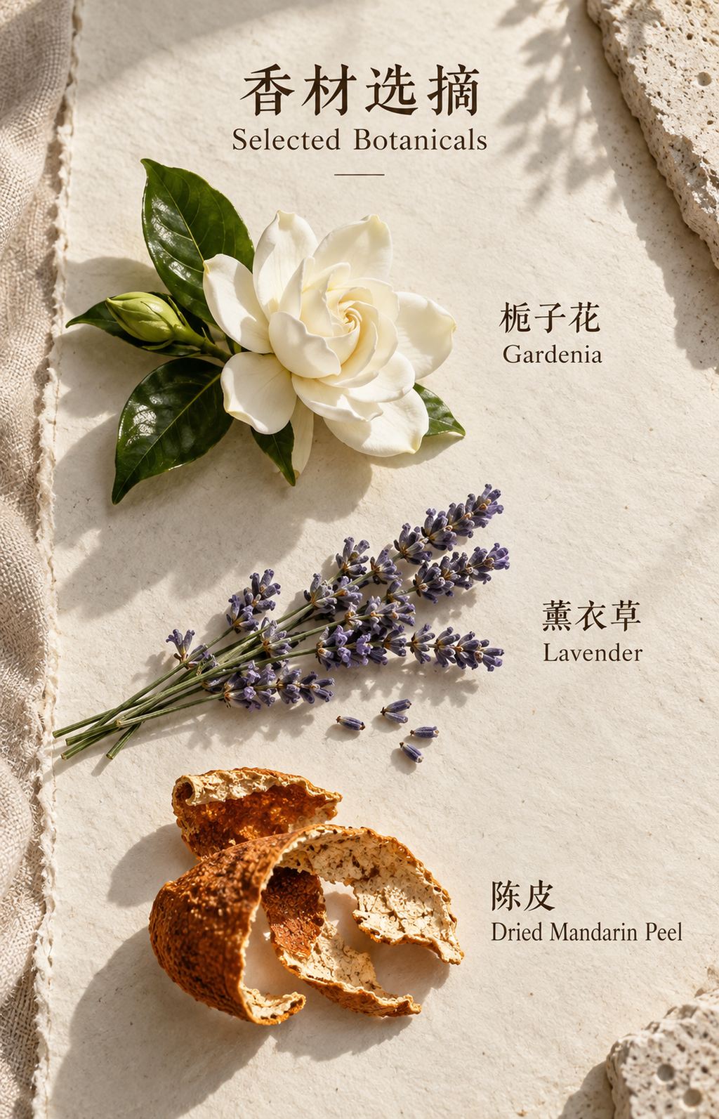 Golden Seed - Scented Bracelet - botanical materials