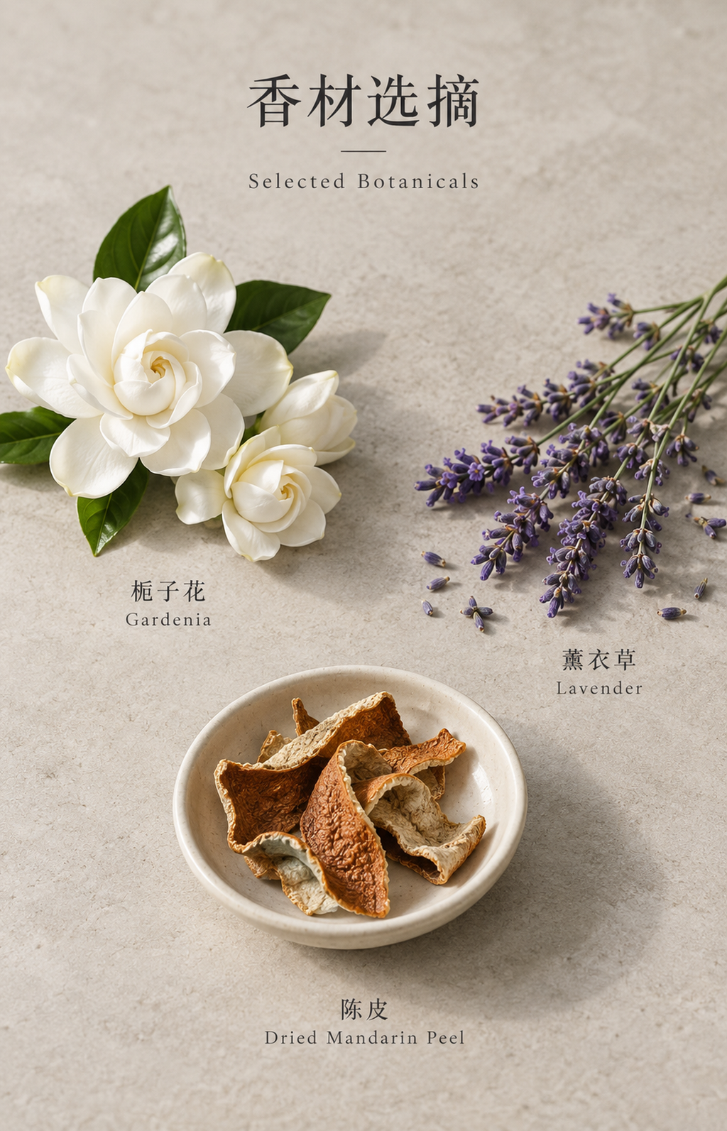 Golden Trot - Scented Bracelet - botanical materials