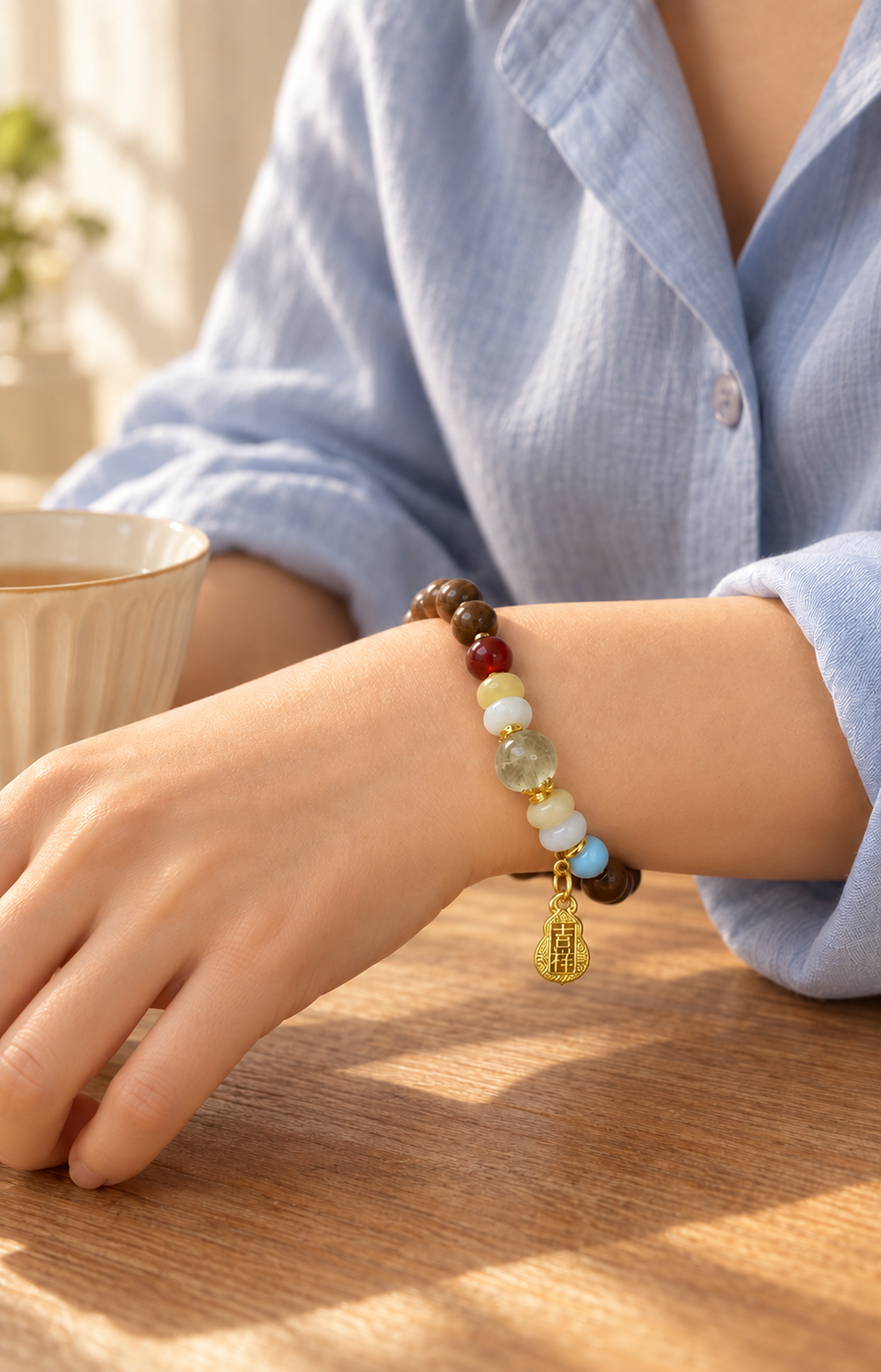 A Little Jubilee - Scented Bracelet - worn view