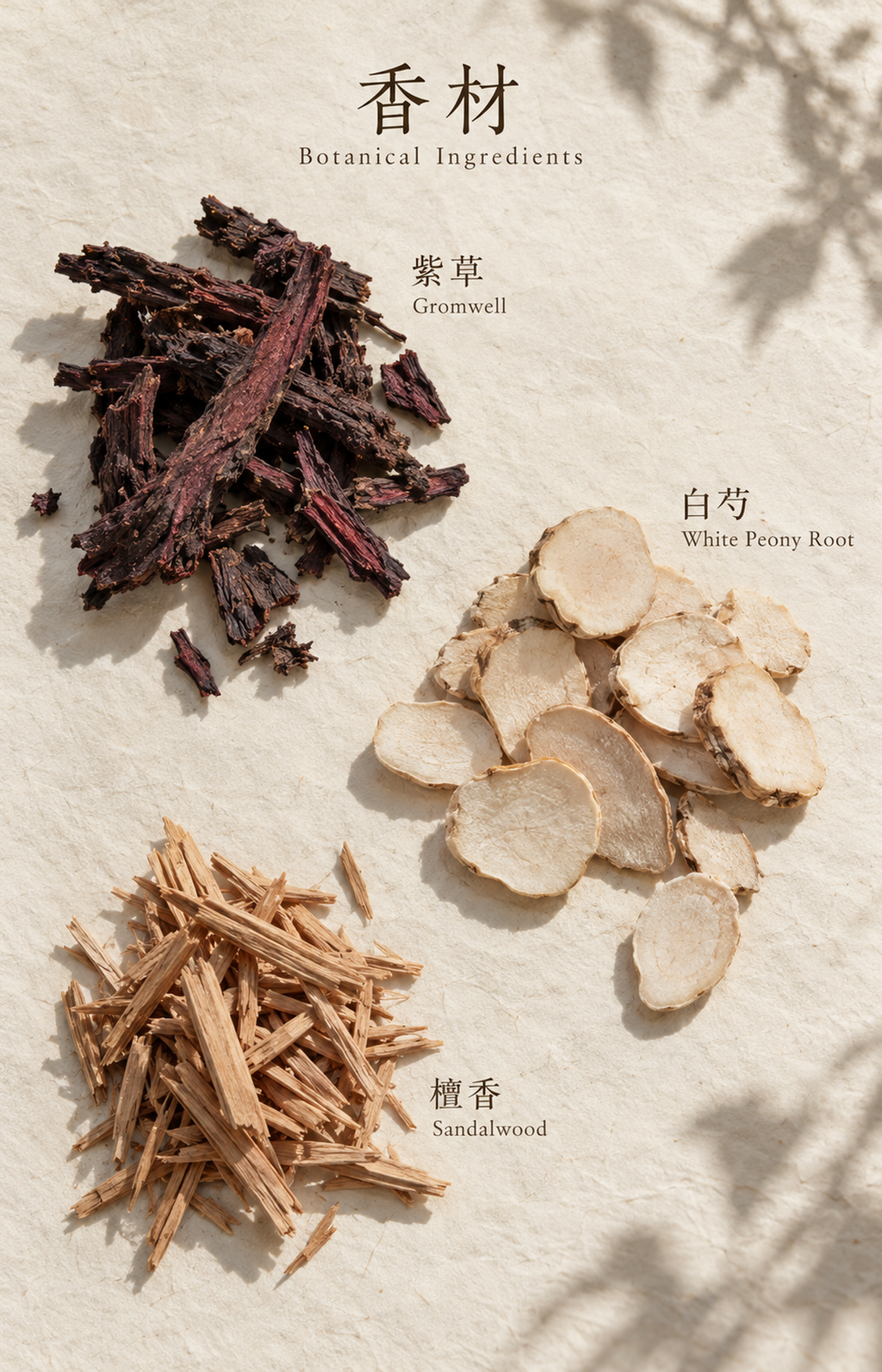 Hushed Familiar - Scented Bracelet - botanical materials