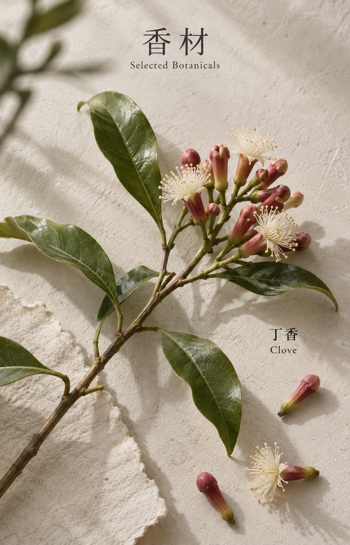 Hushed Familiar - Scented Bracelet - botanical materials