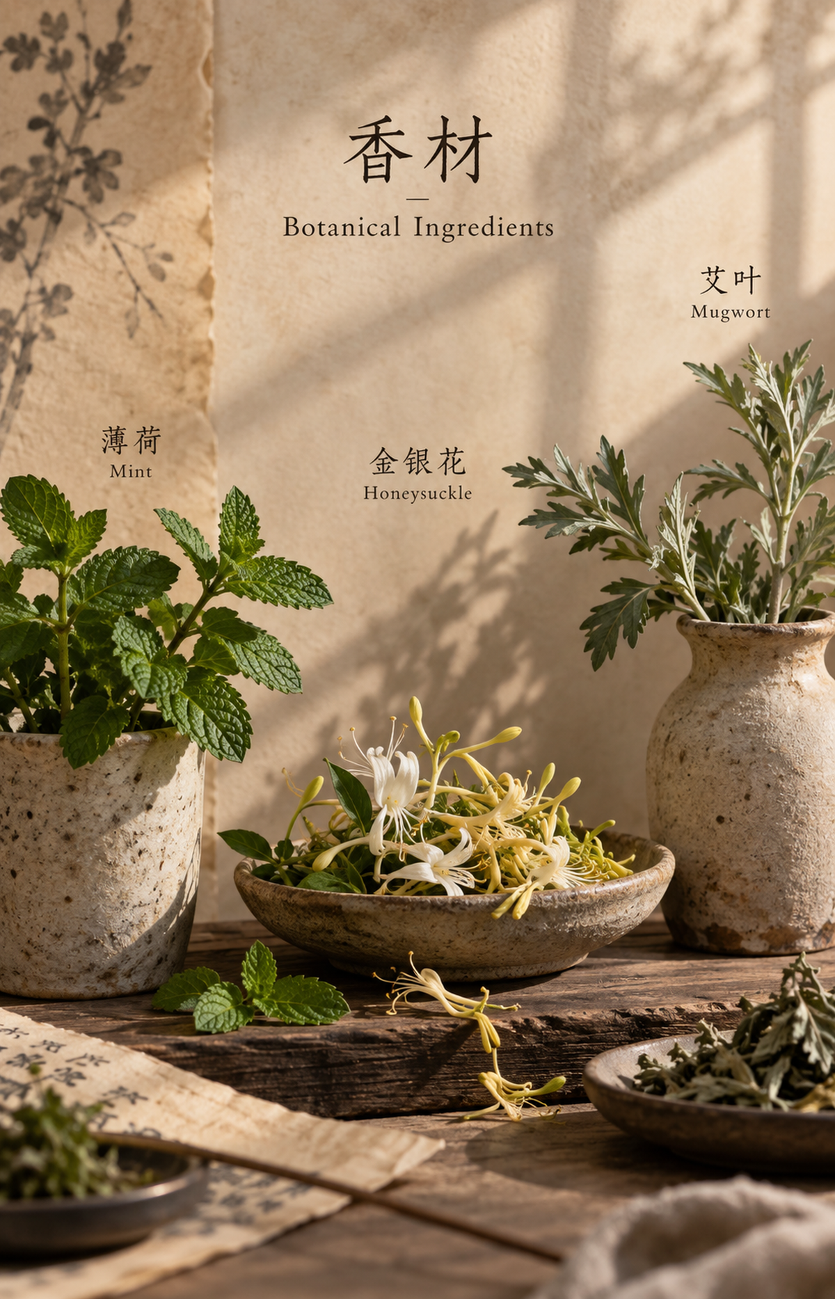 Lucid Awakening - Scented Bracelet - botanical materials