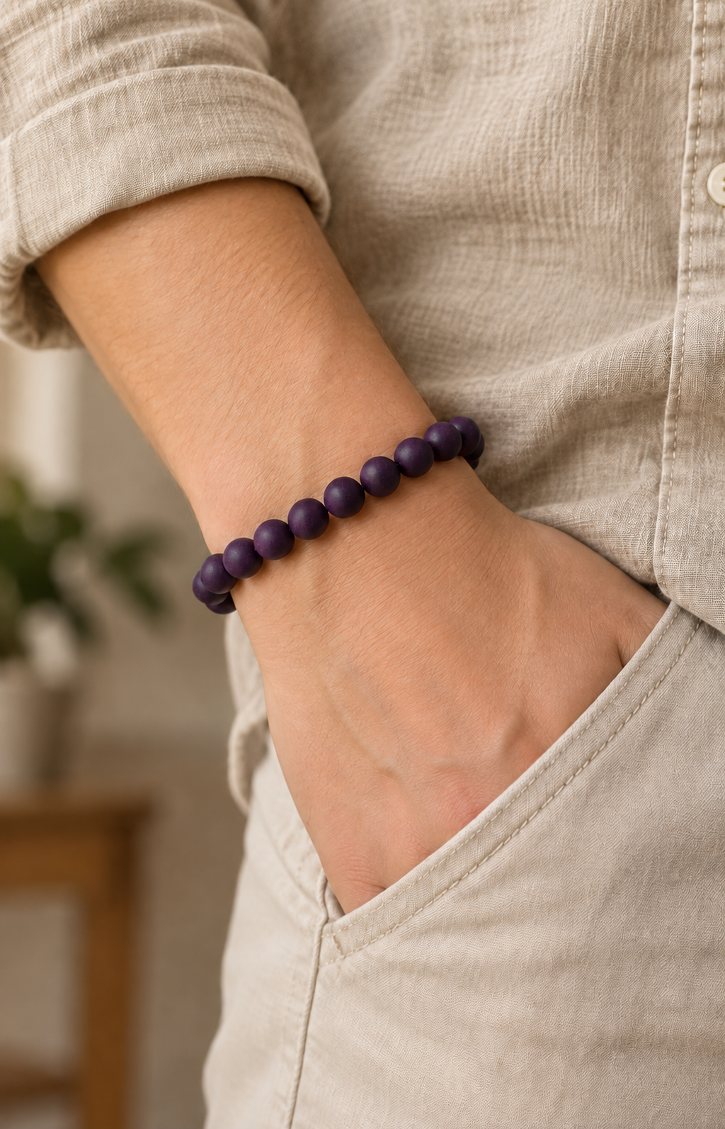 Mulled Poetry - Scented Bracelet - worn view