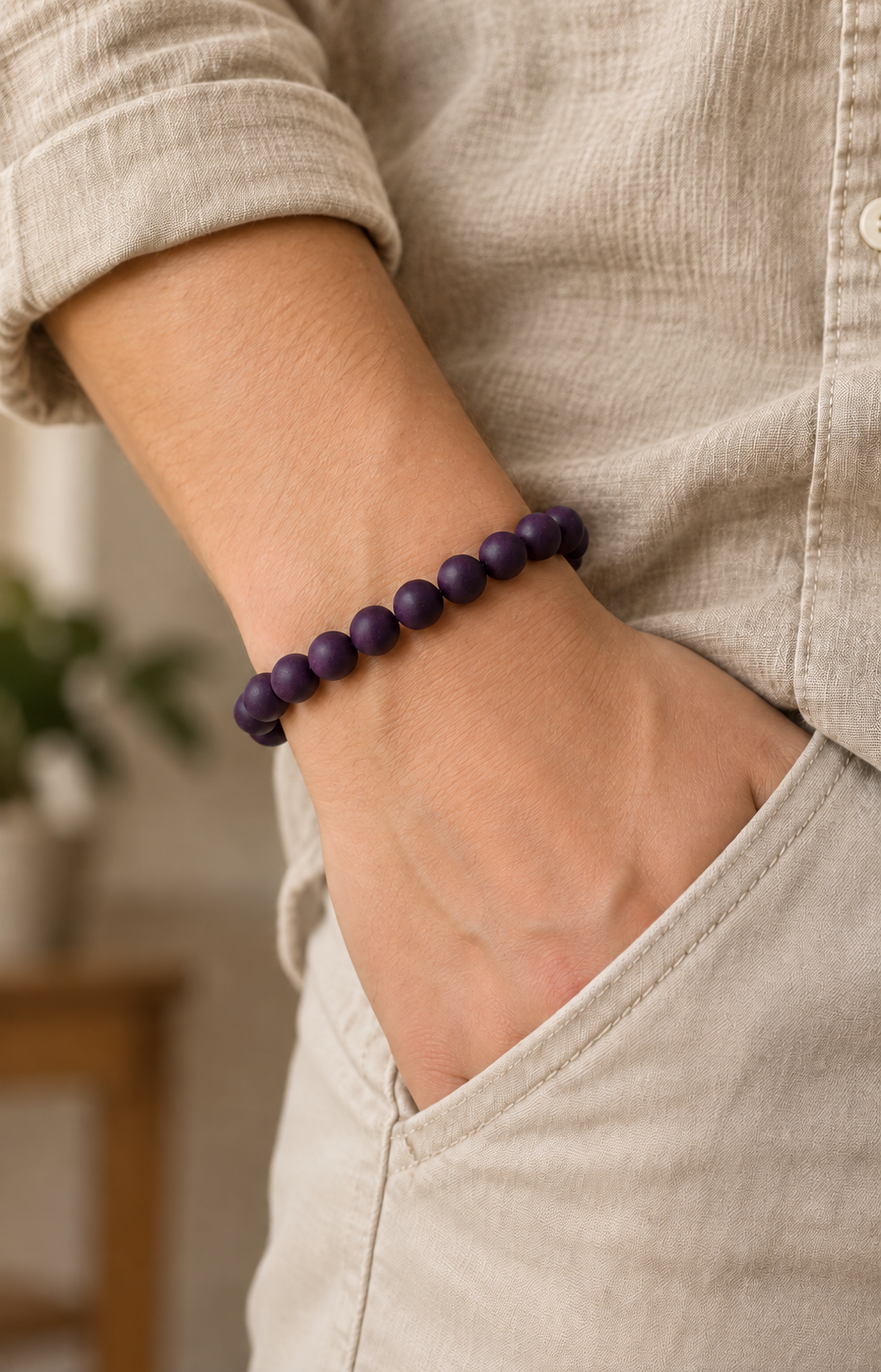 Mulled Poetry - Scented Bracelet - worn view