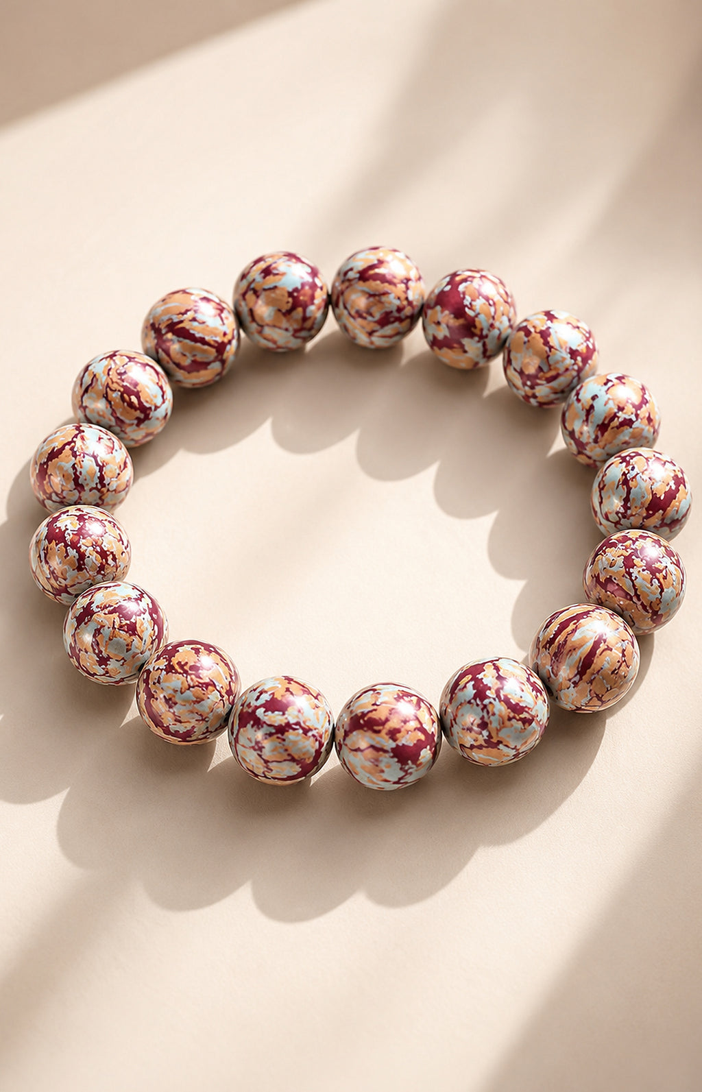 Dune Reverie - Sun-Warmed Woods & Airy Florals Botanical Scent Bracelet