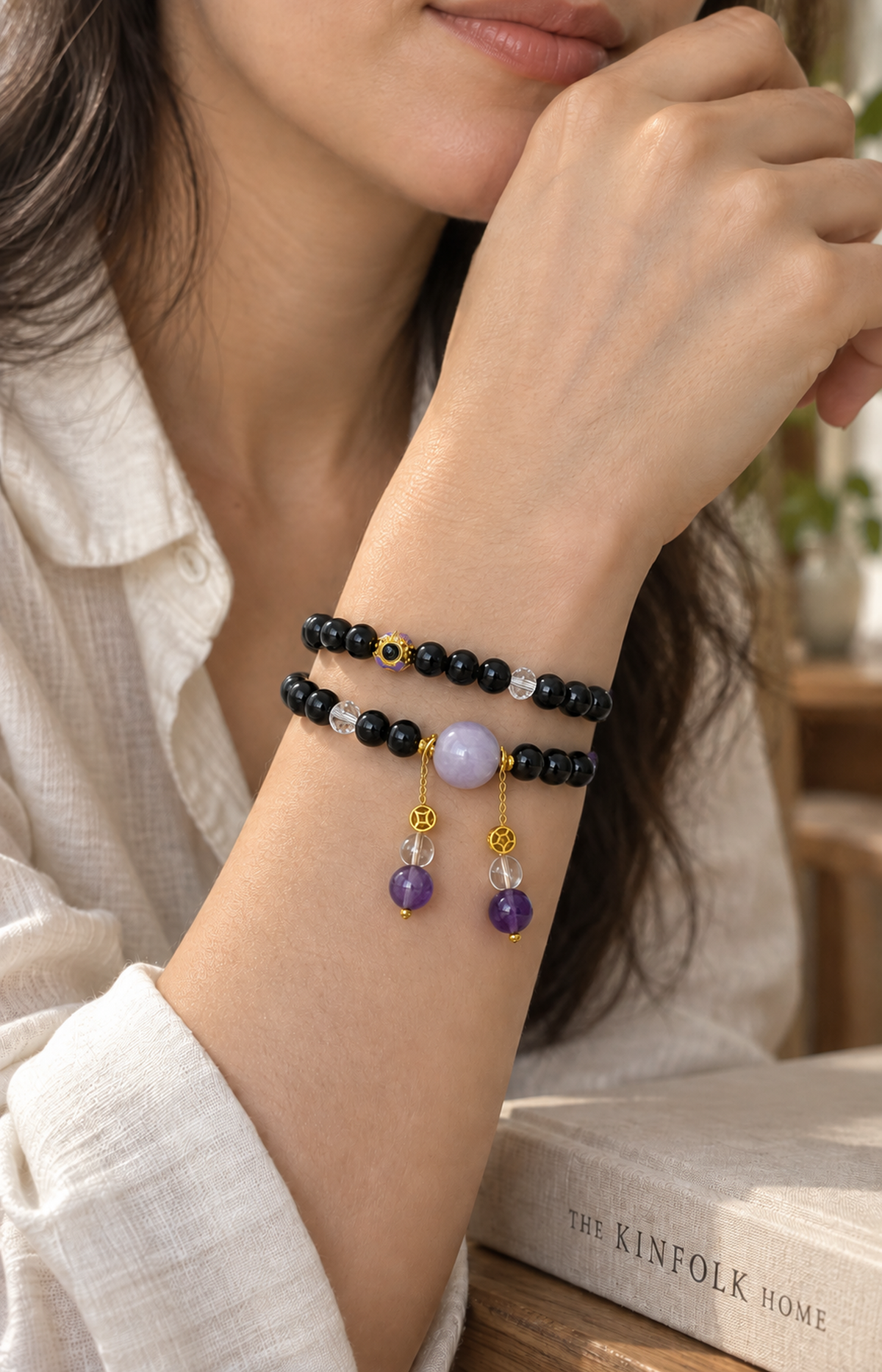 Noble Courage - Scented Bracelet - worn view