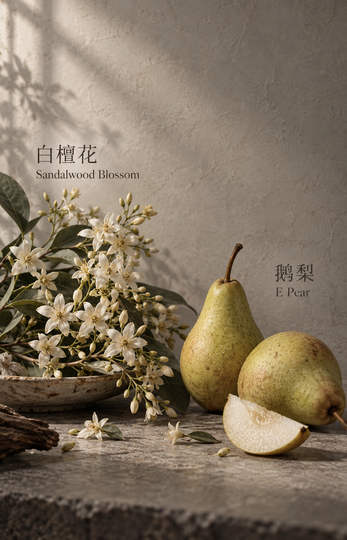 A Golden Turn - Scented Bracelet — botanical illustration