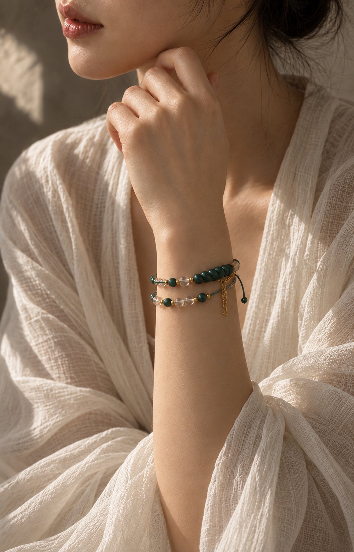 Into the Grove - Scented Bracelet — worn view