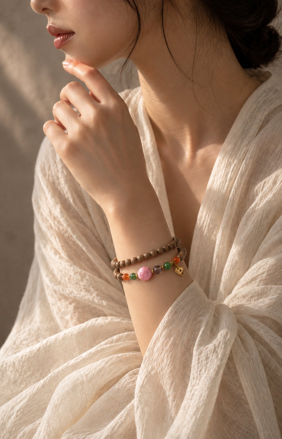 Little Joy - Scented Bracelet — worn view