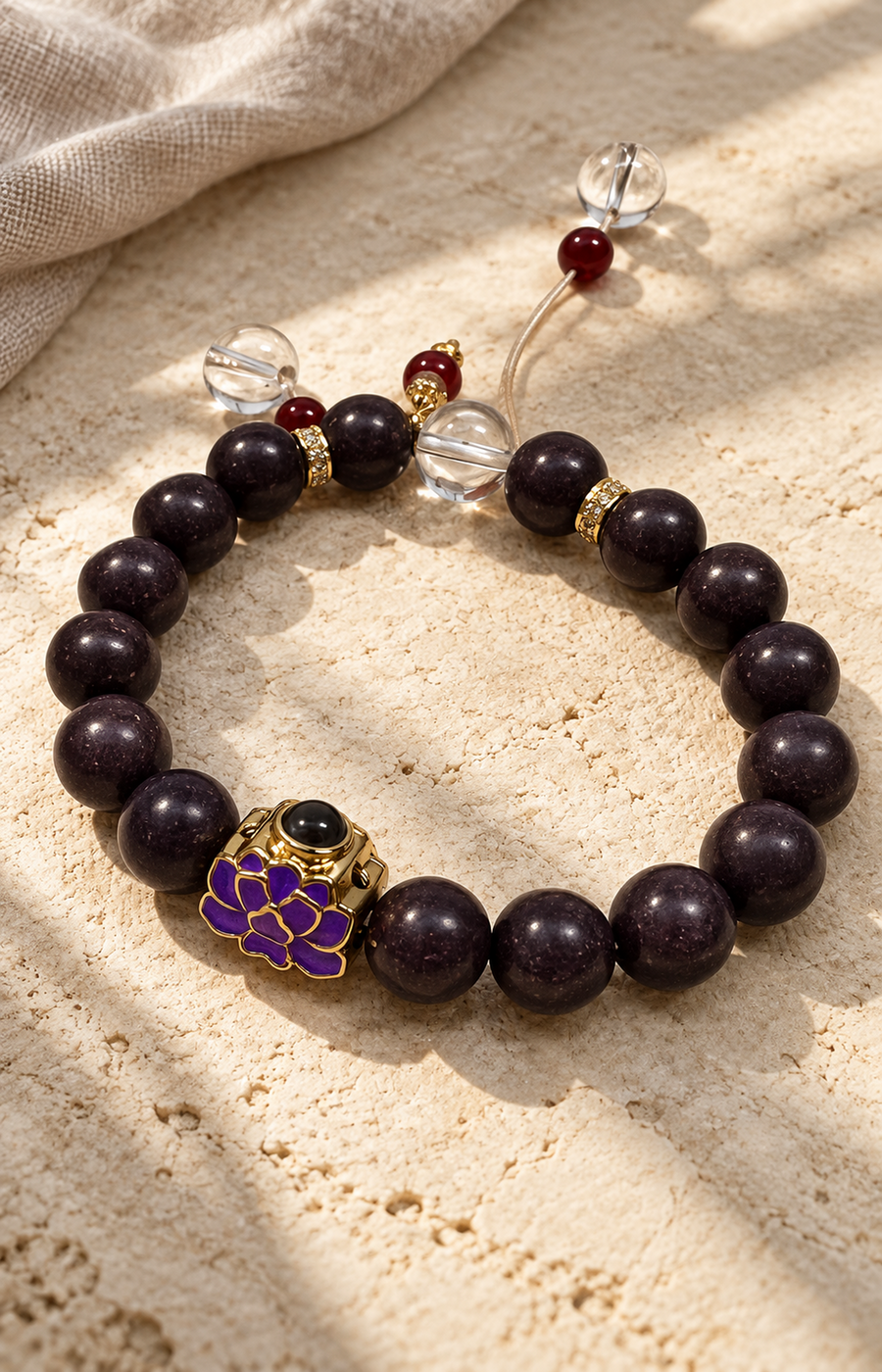 Lotus at Dusk NUWARIA scented bracelet