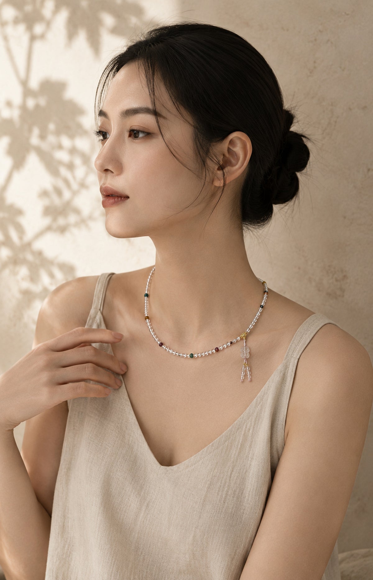 Necklace Worn