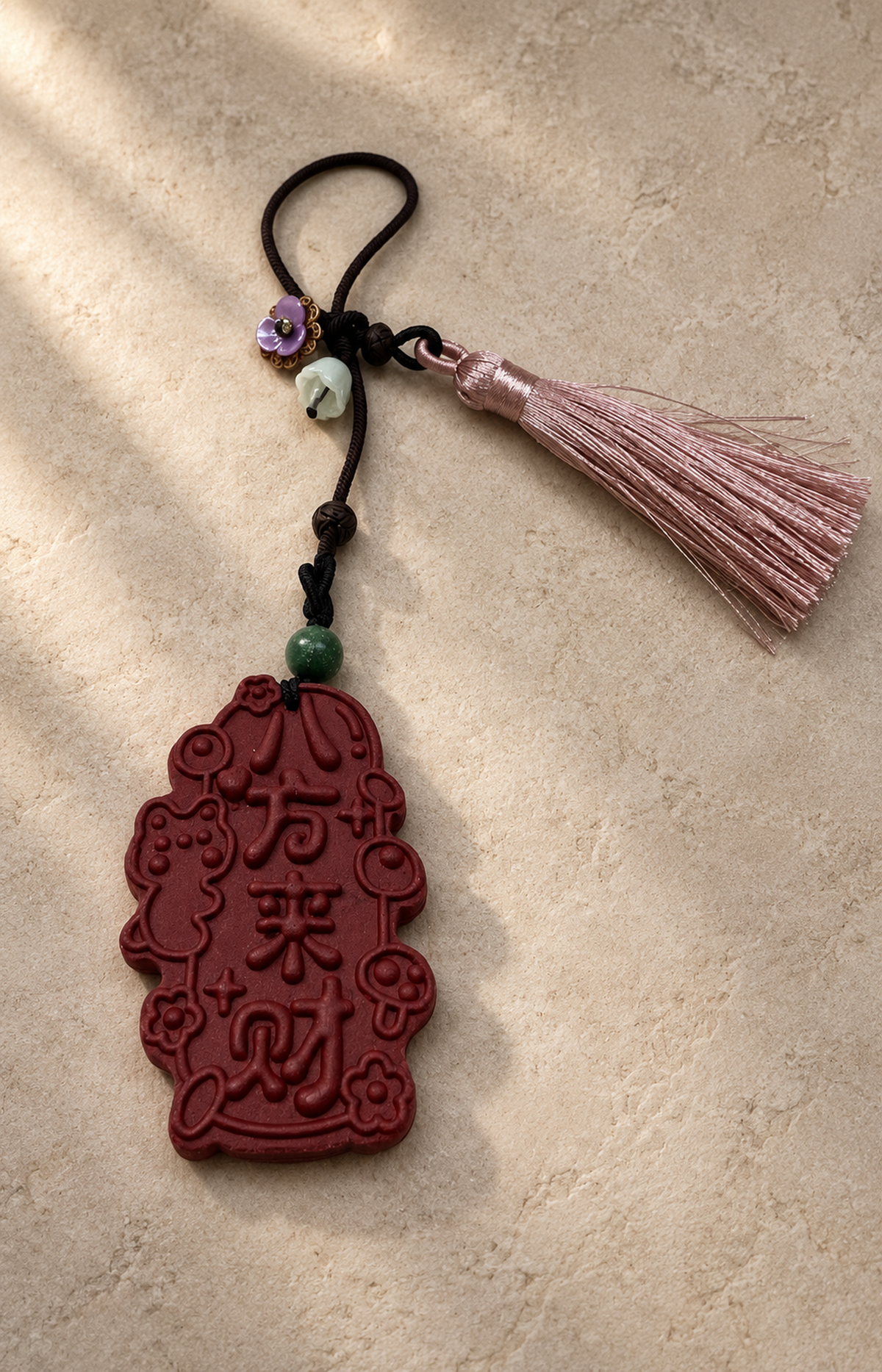 Rose Keepsake - Scented Bag Charm — product view