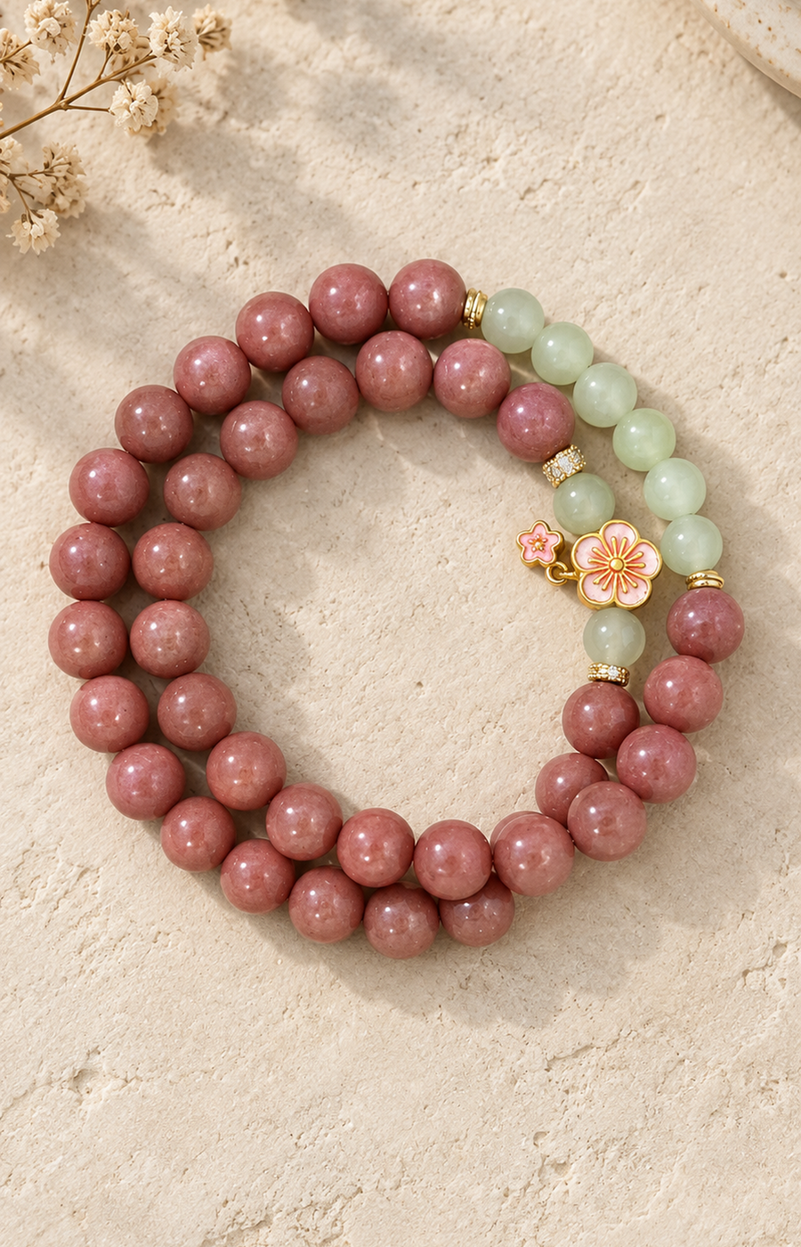 Peach Garland - Scented Bracelet - product view