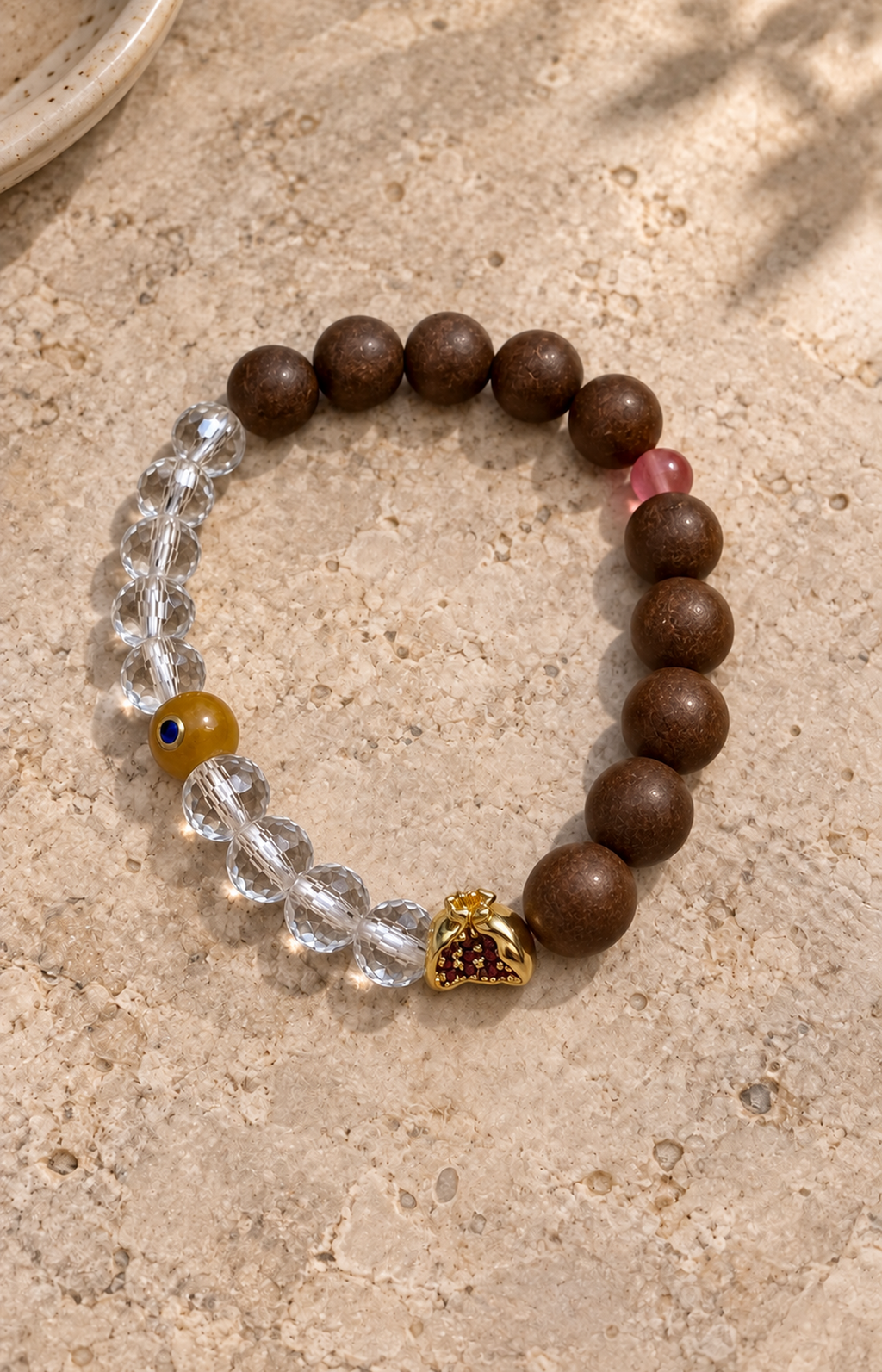 Pebbled Shore - Beaded Bracelet - product view