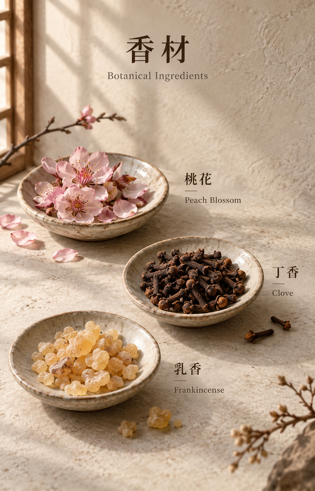 Poetic Inclination - Scented Bracelet - botanical materials
