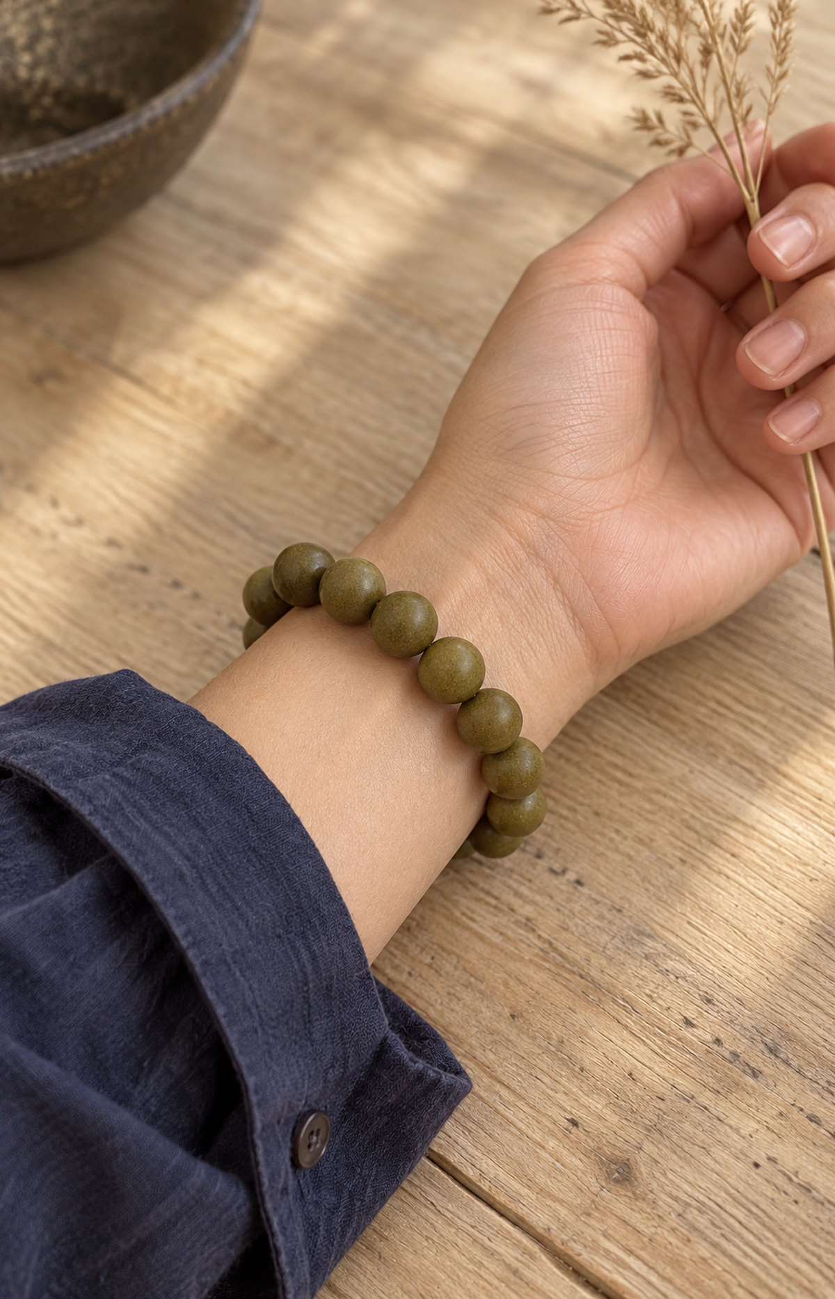 Ripened Sunshine - Scented Bracelet - worn view