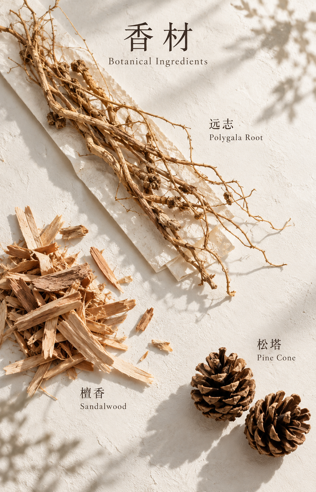 Rustic Banquet - Scented Bag Charm - botanical materials