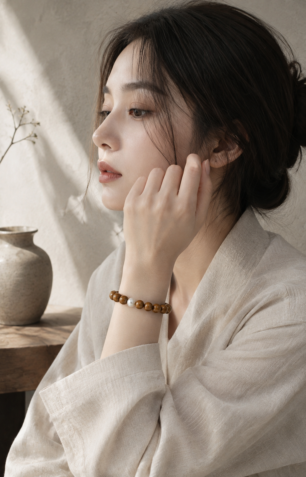 WHITE EVENING NUWARIA botanical scent jewelry rw