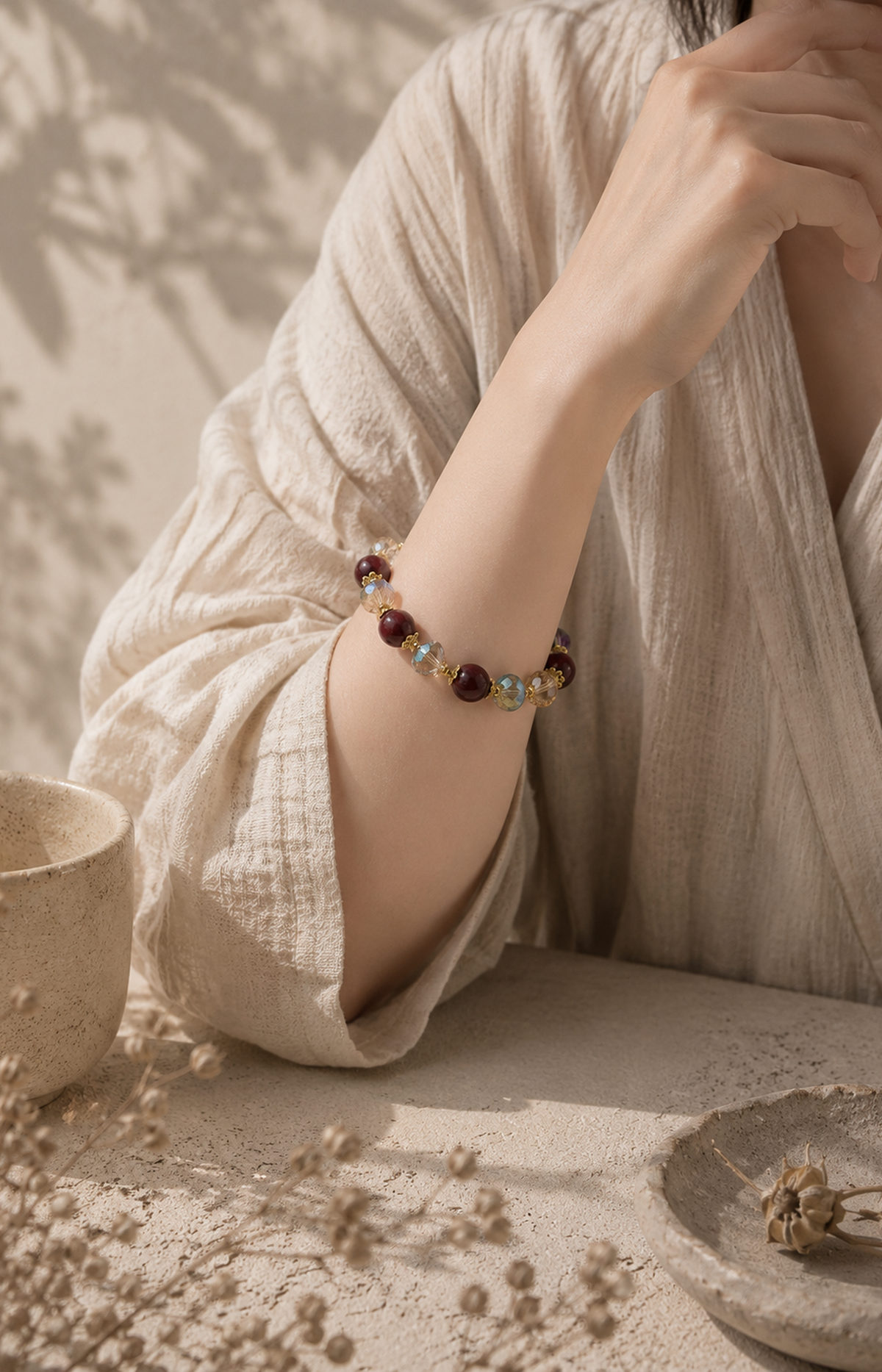 AMBER PAUSE NUWARIA botanical scent jewelry rw