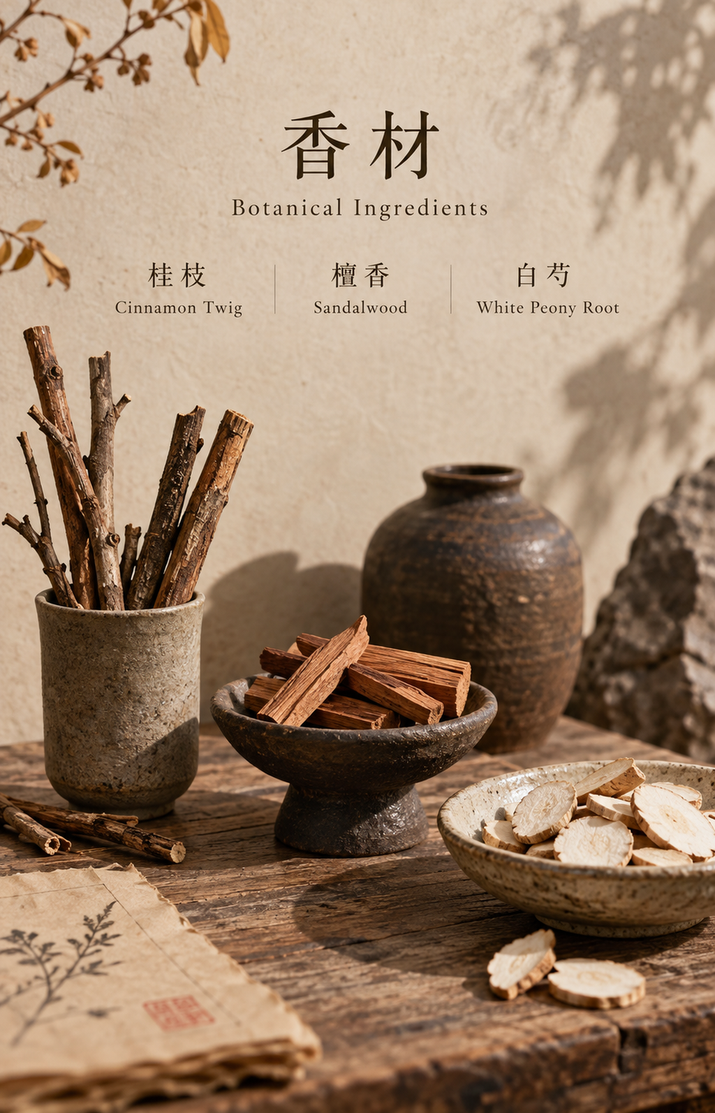 Secret Picnic - Scented Bracelet - botanical materials
