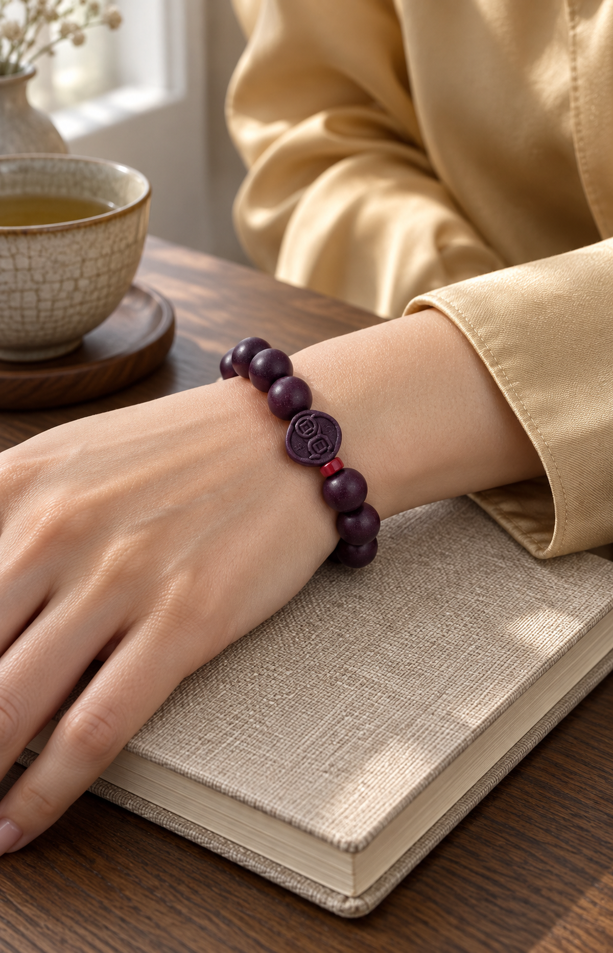 Slow Dance - Scented Bracelet - worn view