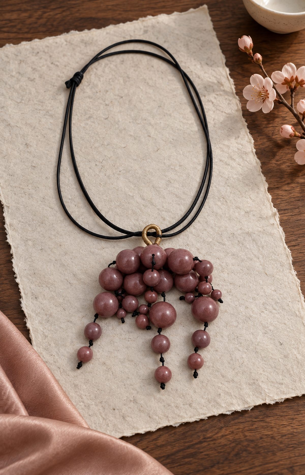Sweet Anticipation - Scented Necklace - product view