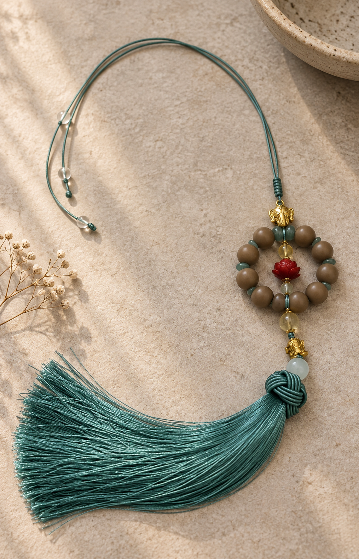 Temple Offering - Scented Hanging Charm - product view