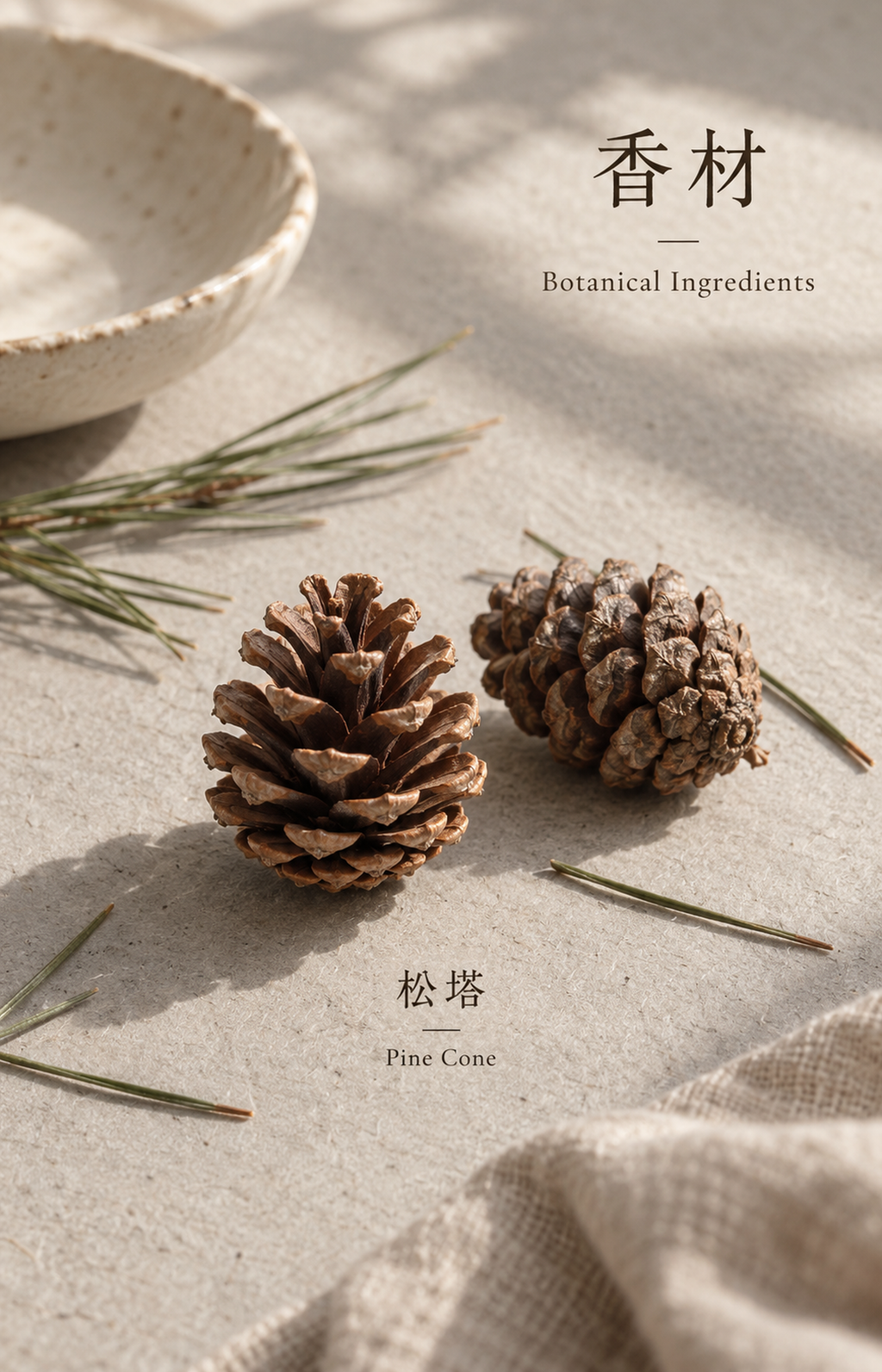 The Counting House - Scented Bracelet - botanical materials