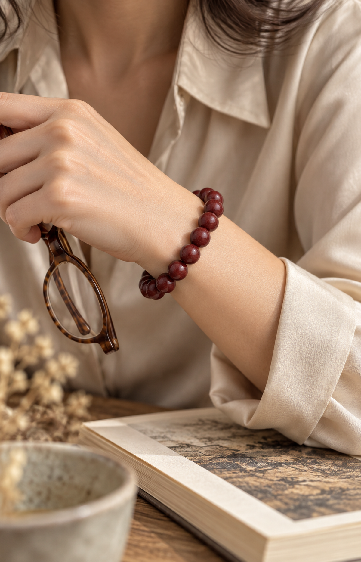 Unwritten Ballad - Scented Bracelet - worn view