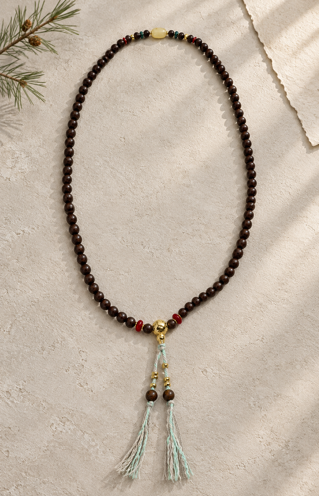 Winding Footpath - Scented Necklace - product view
