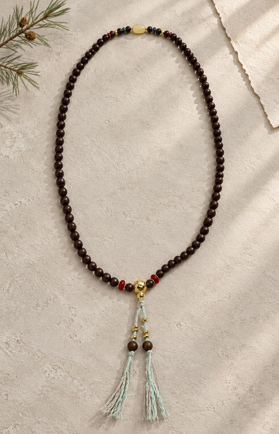 Winding Footpath - Scented Necklace - product view